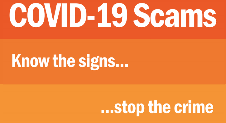 Download the flyer in this article to get information on some of the scams that are going around at the moment, as well as useful contacts and top tips in order to avoid and report scammers. 